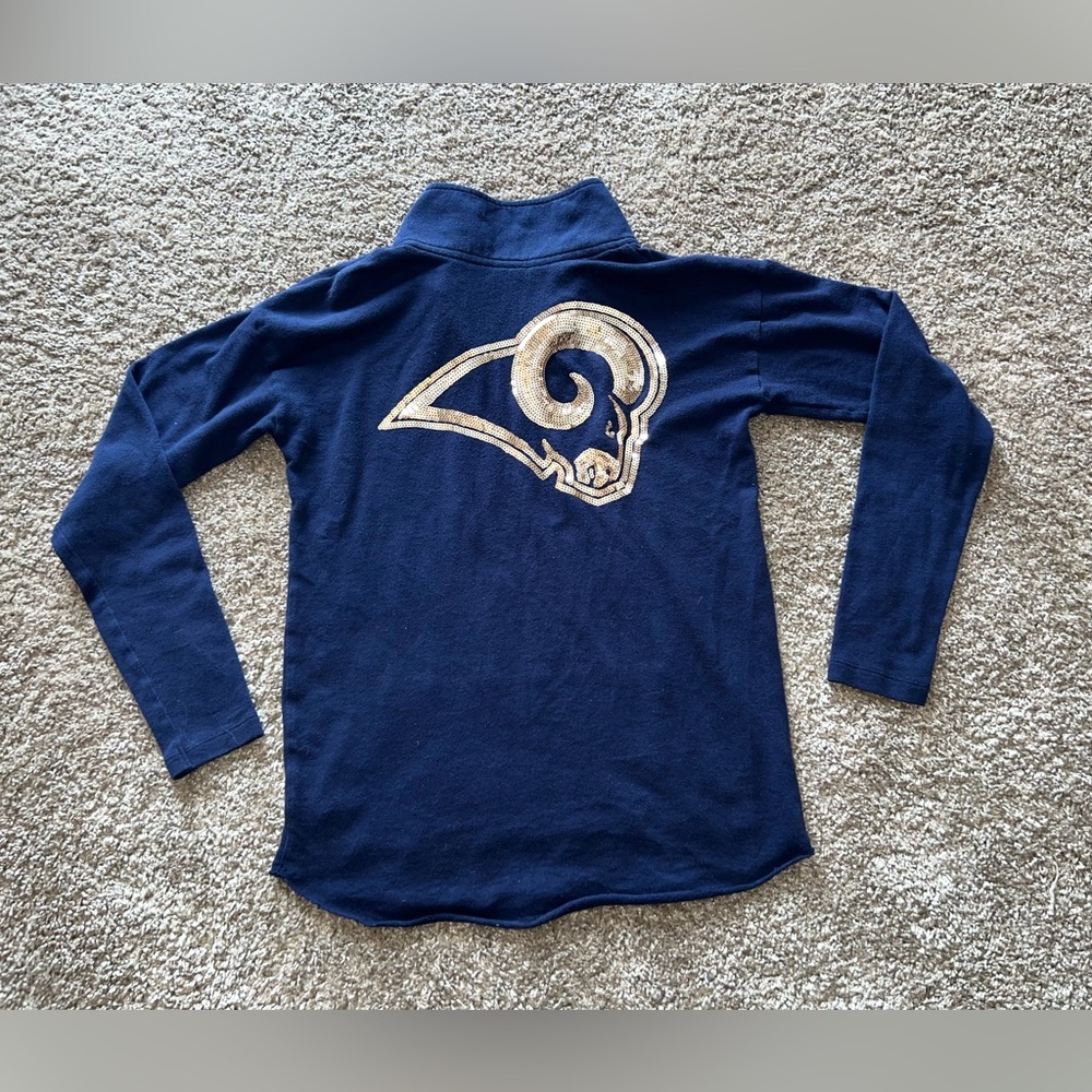 Victoria’s Secret PINK NFL LA Rams quarter zip